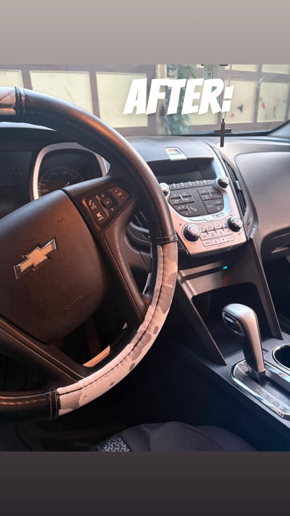 Center console after detailing