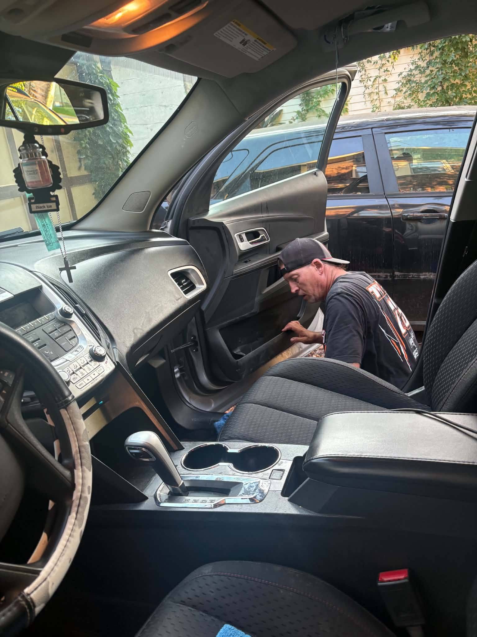 Interior detailing in progress